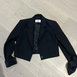 Cropped blazer